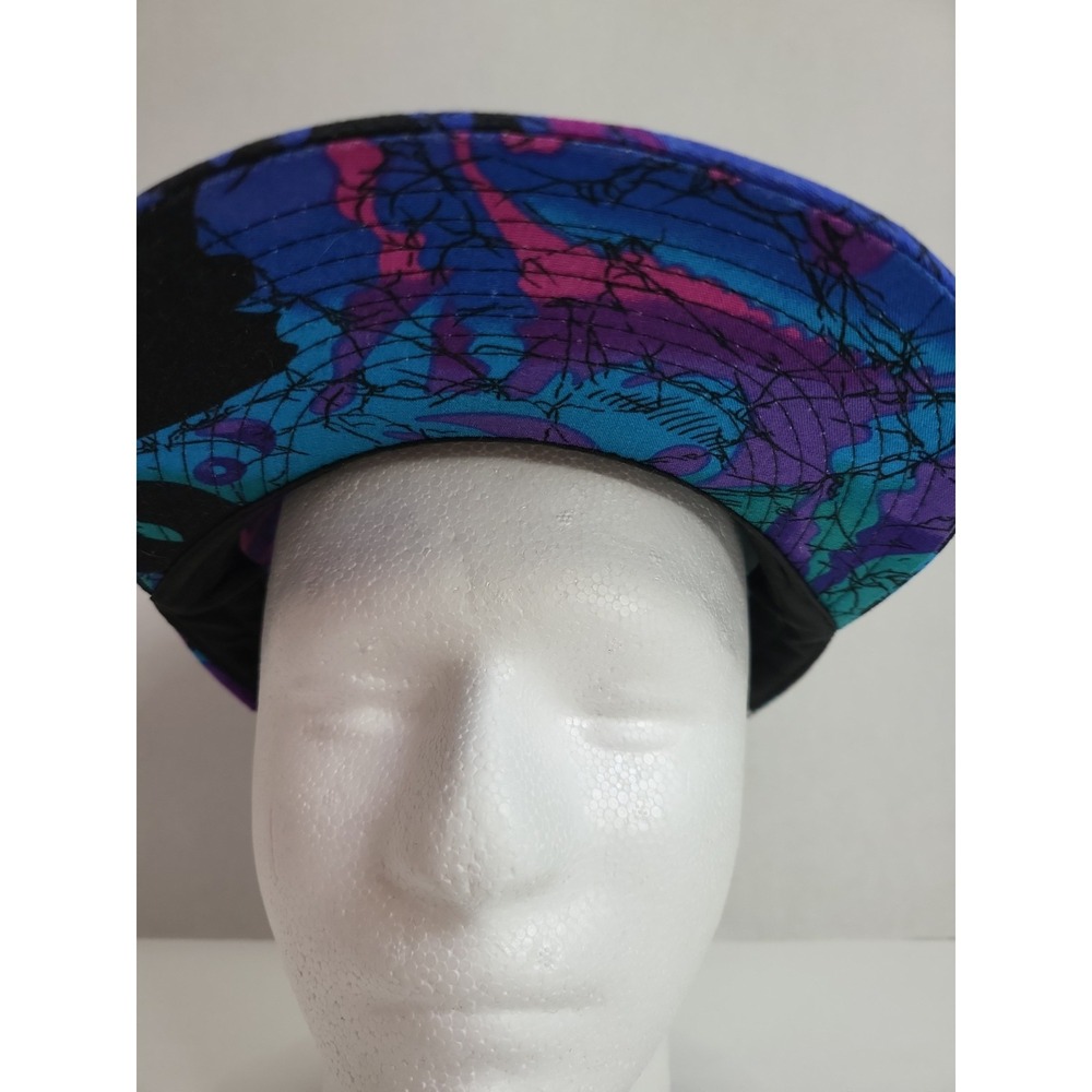 Purple Pattern Snapback Hat - Picture 4 of 9
